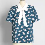 Modcloth NWT Positive First Impressions blouse Photo 0