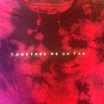 Peloton Tie Dye Long Sleeve Graphic Tee Athleisure Top Together We Go Far S Photo 1