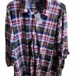 Polly & Esther  Plaid Blouse Photo 0