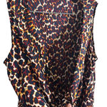 Merona  Sleeveless Animal Print Wrap-style Blouse Photo 2