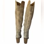 Vince Camuto  Madolee Over The Knee Suede Leather Boho Western Block Heel Size Photo 5