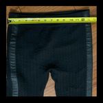 Hot Kiss black ribbed faux leather trim leggings - Size XL**refer to measurement Photo 6