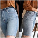 AGOLDE 90’s Women's Pinch Waist Shorts High Rise Straight Leg Size 33 Photo 2