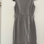 ZARA  Black and White Houndstooth Mini Dress no belt Photo 4