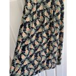 Tori Richard Honolulu Womens Small Pineapple Shift Dress Made in Hawaii Black Photo 3