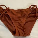 Xhilaration Crochet Halter Two Piece Bikini S Boho Vacation Coquette Festival Photo 2