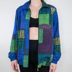 Vintage 90s Koret Sport Funky Geometric Windbreaker Jacket Size M Photo 3