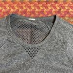 Old Navy GREY LASER CUT ATHLETIC LONG SLEEVE TOP Photo 1