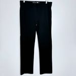 Betabrand NEW W0076-BK Black Straight Leg Classic Dress Yoga Pants Large Photo 2
