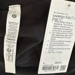 Lululemon Align™ High-Rise Black Crop Leggings 17”-New Summer 2025 Drop Sz 4 NWT Photo 7
