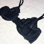 Apt. 9  Black Floral Lace Underwire Bra Size 38C Photo 4