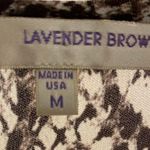 Lavender Brown Snakeskin Top Photo 3