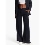 Theory NWT  Cargo Wide Leg Pant Black Fluid Lyocell Sz 10 $375‎ Photo 1