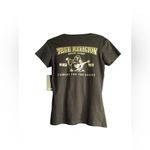 True Religion  black and yellow Fitted Short Sleeve T-Shirt size S Photo 4