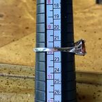 Natural Red Labradorite Sterling Silver Ring Size 9.75 Photo 8