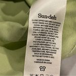 Aritzia  Sun-deh Green Pleated Barbarella Mini Skirt size 6 Photo 9