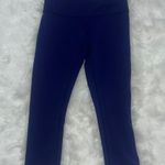Lululemon 21” Reversible Purple/Blue Leggings Size 4 Photo 4