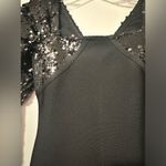 NWT BELLA BARNETT Sequin Mini Bandage Dress black size S Photo 2