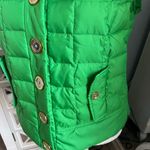 Juicy Couture 2000s Puffer Vest in Green Apple Size Large Photo 2