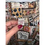 Women's Medium Shorts 2 Piece Set Geranium Red & Animal Print Casual Photo 13