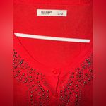 Old Navy  red sweater cardigan Photo 3