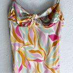 ASTR  the Label Mariela Midi Dress in Mustard & Pink Floral Sz Large Revolve Photo 3