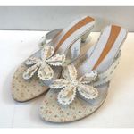 Women's Kenzie Sybille Off White Dress Sandals 7.5 Photo 1