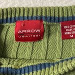 vintage green and blue sweater Size M Photo 2