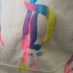 Disney  White Long Sleeve with Neon Accents Photo 1