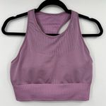 Lululemon Ebb To Train Bra Jubilee Dusky Lavender Seamless High Neck Size 12 Photo 6