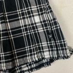 Royal Bones  women's small pleated mini skirt black white plaid tripp NYC punk gr Photo 3