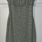 Boutique Floral Square Neck Mini Dress Photo 0