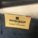 Woolrich  Blue Cropped Sunday‎ Chino Pant Photo 6
