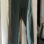 Girlfriend Collective Moss Green High-Rise Pocket Leggings Photo 3