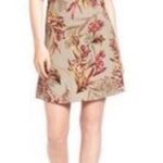 ASTR The Label One Shoulder Tropical Floral Print Ruffle Mini Dress Size XS NEW Photo 0