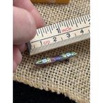 Antique Art Nouveau Bar Brooch Pin With Floral Motif Photo 7