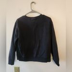 Reebok  black cropped sweatshirt size womens small Photo 2