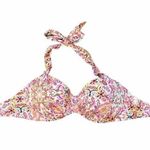 Victoria's Secret Victoria’s Secret Swim Bombshell Bikini Top Bright Floral Multicolor Size 32DD Photo 2