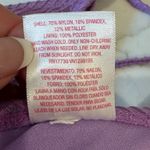 Xhilaration Bikini Top Purple Shimmer Lurex L Metallic Photo 6