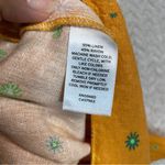 Abound ‎ Orange Asterisk Linen Blend Mini Skirt Women Size XS Photo 8