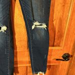 Kancan Women’s Dark Wash Distress Skinny Jeans Size 7/27 Photo 5