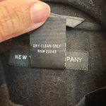 New York & Company Classic Wool Black Puff Shoulders Career Jacket Blazer Size 2 Photo 4