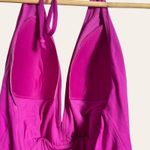 Seafolly Magenta Deep V One Piece Malliot Swimsuit Size 12 Photo 8