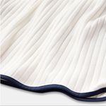 Mint Velvet White Contrast Hem Skirt Size M Photo 5