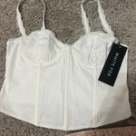 White Fox Boutique something in you bustier white Photo 0
