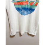 Vintage The Beach Boys White Cotton Graphic Tshirt Women's XS Summer Normcore Photo 3