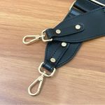 CARPISA Black Nylon Wide Strap Bag Replacement Photo 1