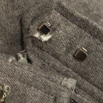 Vintage Women Wool Evan Picone Gray Knee Length Skirt Pockets Size 6 Made in USA Photo 9