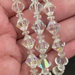 Vintage Clear Aurora Borealis AB Crystal Diamond Photo 5