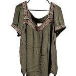 St. John’s Bay Women’s Dark Green Top Size XL Photo 0